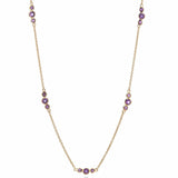Fervor Montreal Pink Amethyst Bubbles Necklace