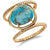 Fervor Montreal Rings Copper Turquoise Island Ring