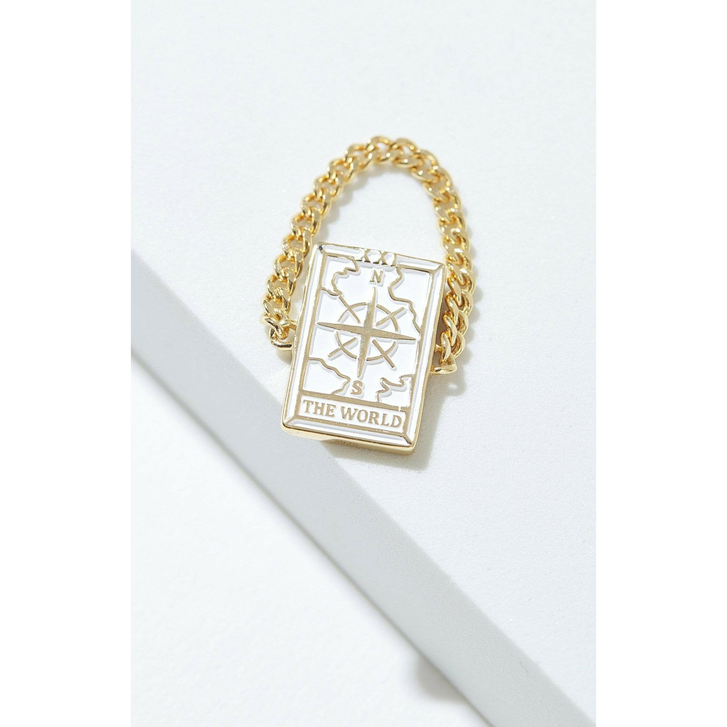 Fervor Montreal Rings Tarot Card- The World Ring