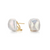 Organic Baroque Pearl Earrings