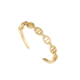 Fervor Montreal Al Garve Gold Cuff Bangle