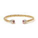 Fervor Montreal Bangle Bella Bangles- Rose Crystal