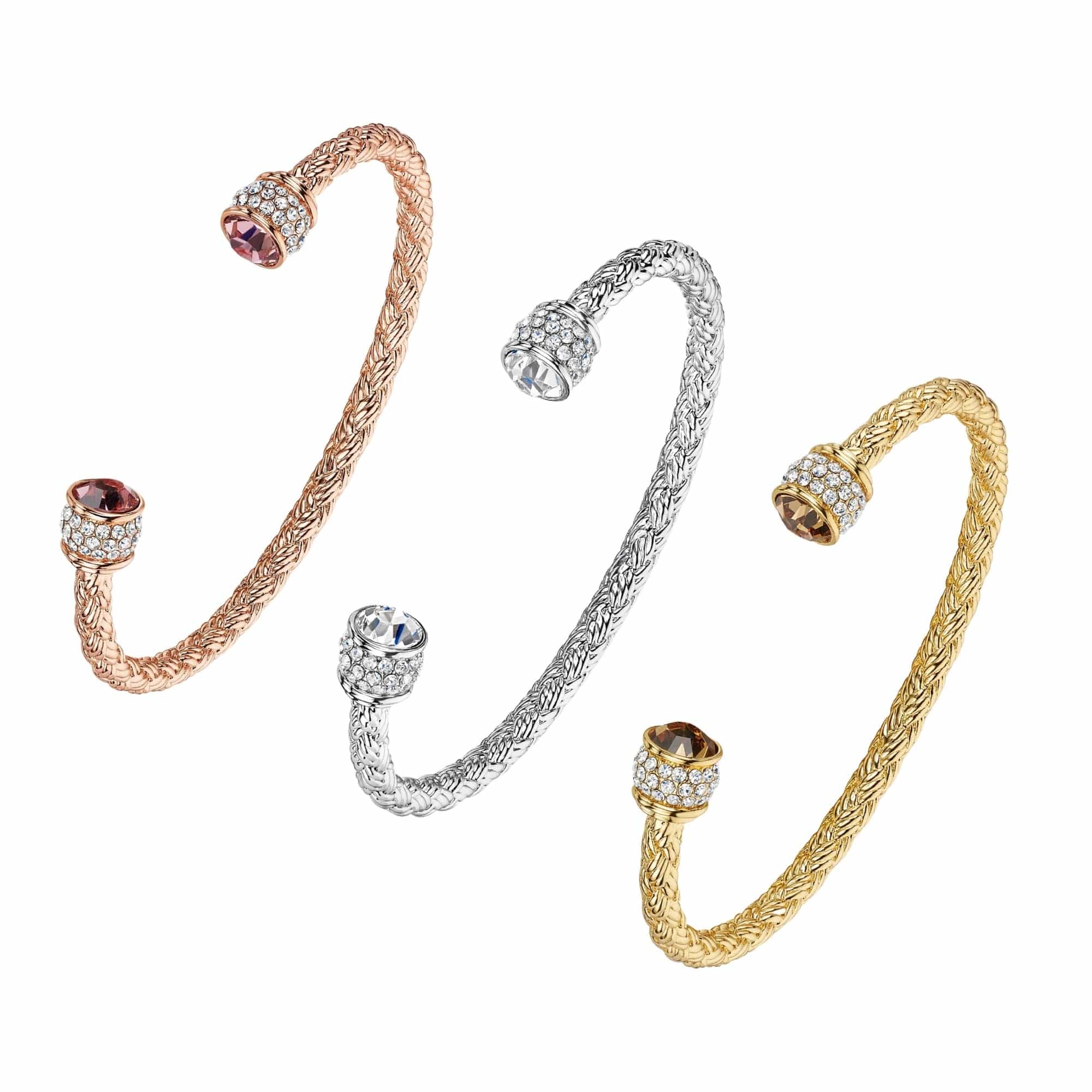 Fervor Montreal Bangle Bella Bangles- Set of Three