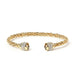 Fervor Montreal Bangle Bella Bangles- Topaz Crystal