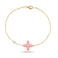 Fervor Montreal Bracelet Moroccan Flower Bracelet- Barbie Pink
