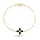 Fervor Montreal Bracelet Moroccan Flower Bracelet- Black