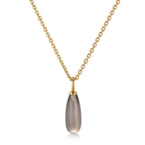 Fervor Montreal Desert Dreams Smoky Quartz- Chocklate Drop Necklace