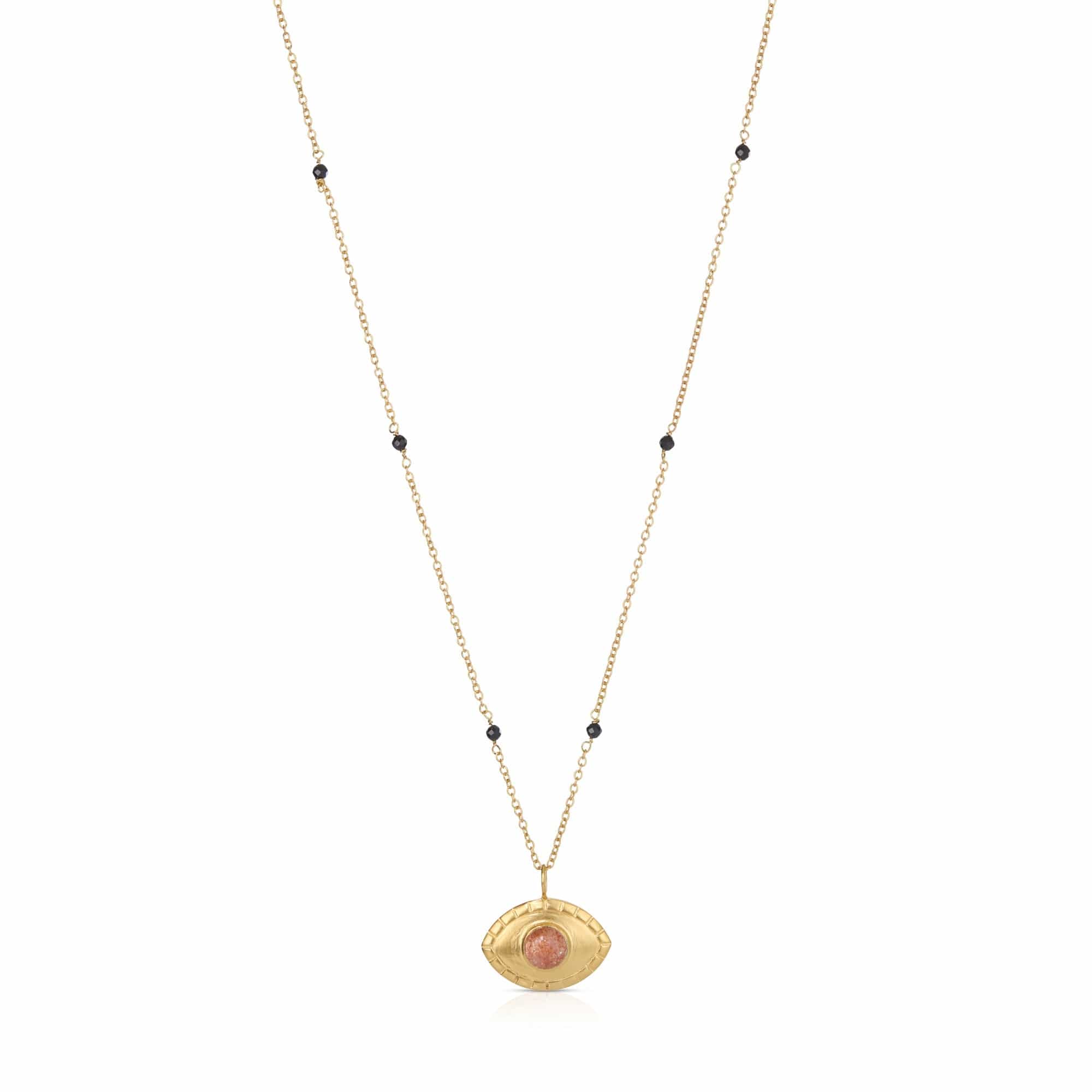 Fervor Montreal Divine Eye Sandstone Necklace (Small)