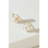 Fervor Montreal Earrings Clover Pearl Earrings