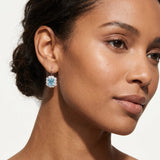 Fervor Montreal Earrings Mini Emerald Cut Sky Blue Topaz Earrings