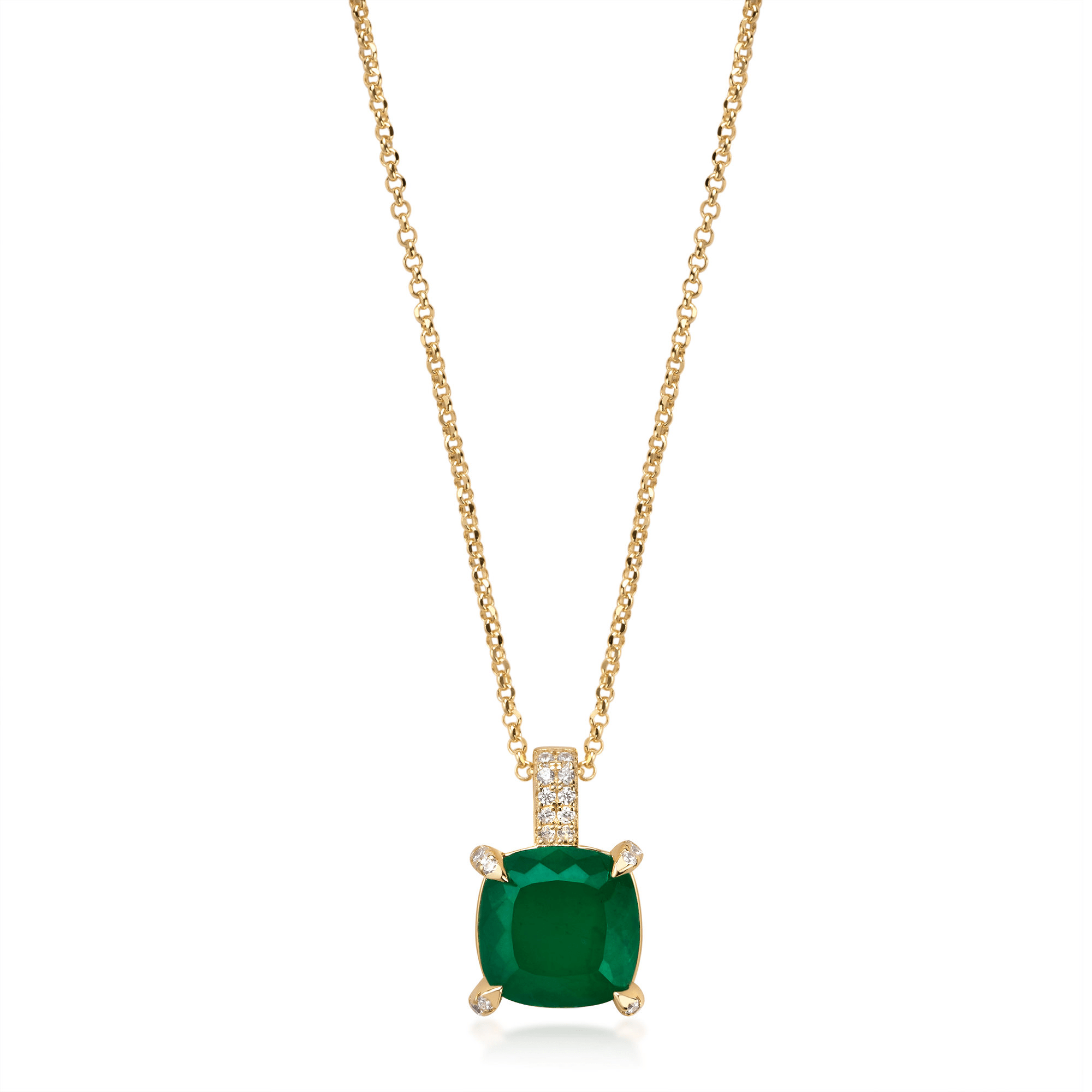 Fervor Montreal Envy- Cushion Cut Necklace