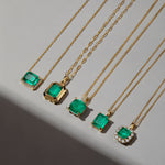 Fervor Montreal Envy- Cushion Cut Necklace