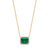 Fervor Montreal Envy- Emerald Cut Fancy Necklace