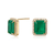 Fervor Montreal Envy- Emerald Earrings
