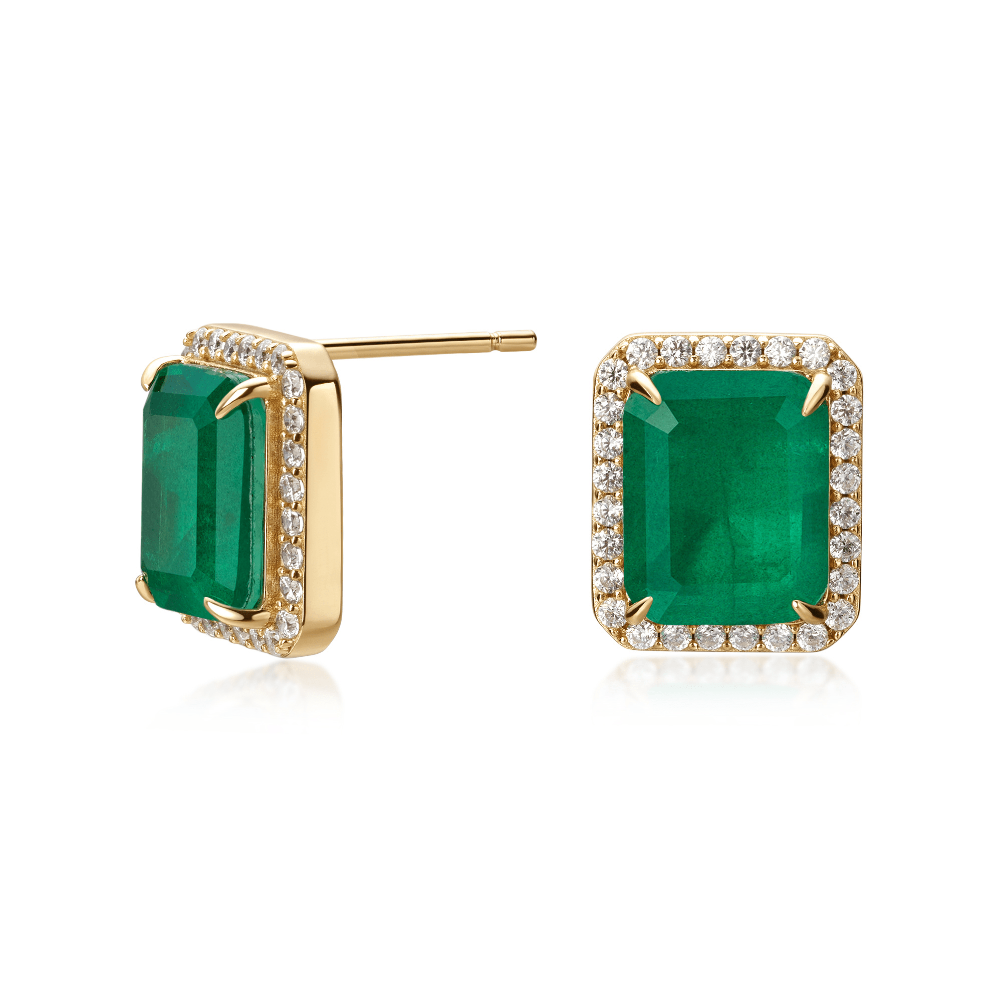 Fervor Montreal Envy- Queen Emerald Earrings