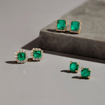 Fervor Montreal Envy- Queen Emerald Earrings