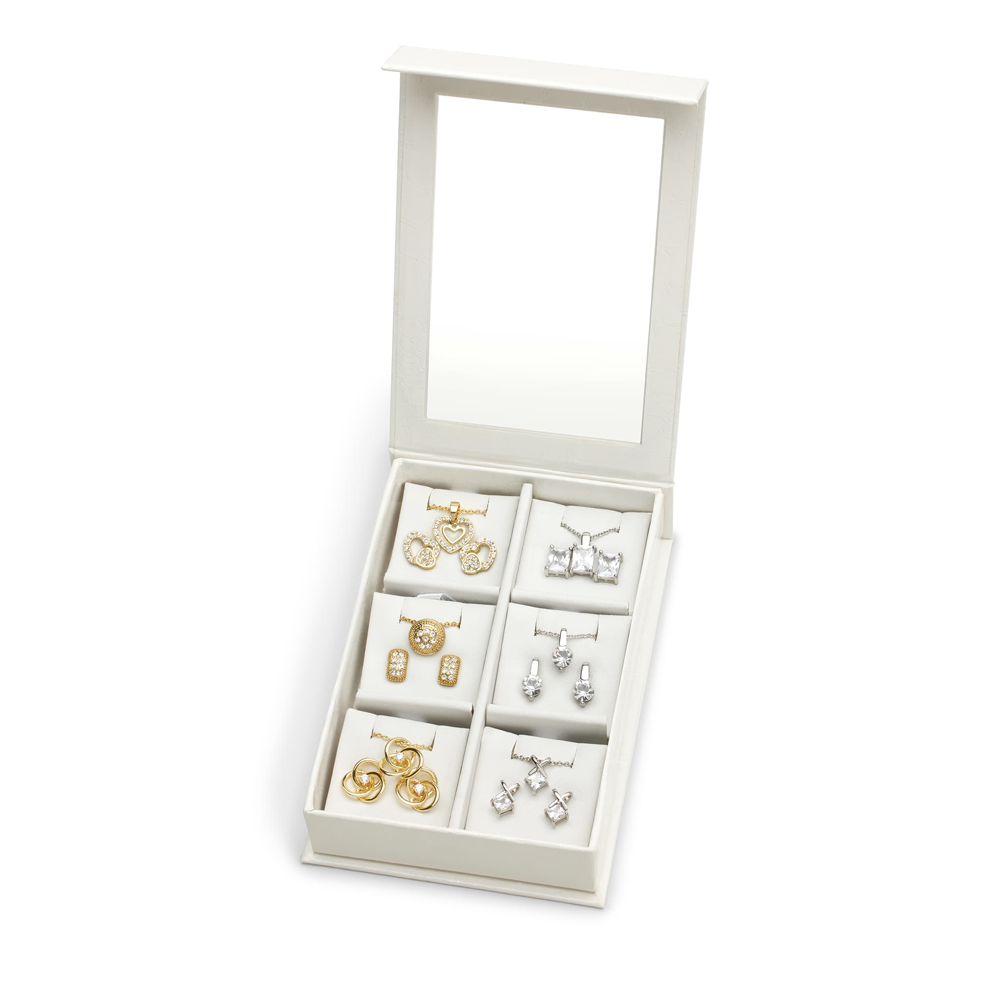 Fervor Montreal Fervor Montreal Set Of 6 Necklaces & 6 Earrings