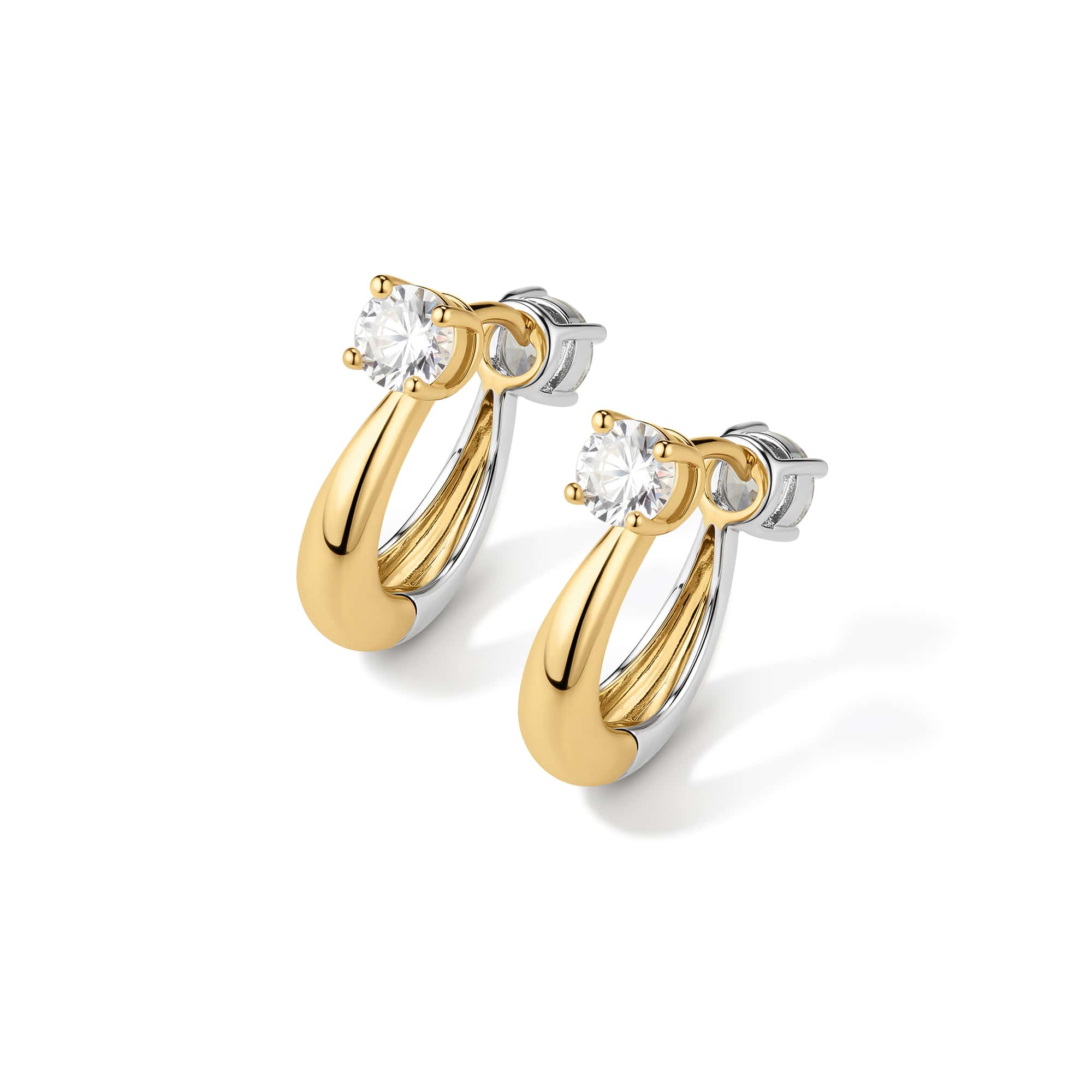 Fervor Montreal Fervor Montreal Two-Tone Reversible Earring & Necklace Set