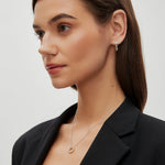 Fervor Montreal Fervor Montreal Two-Tone Reversible Earring & Necklace Set