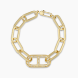 Fervor Montreal Golden Hour- Boy Friend Link Bracelet