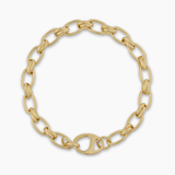 Fervor Montreal Golden Hour- Criss Cross Oval Link Bracelet