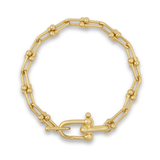 Fervor Montreal Golden Hour- Horseshoe Link Bracelet