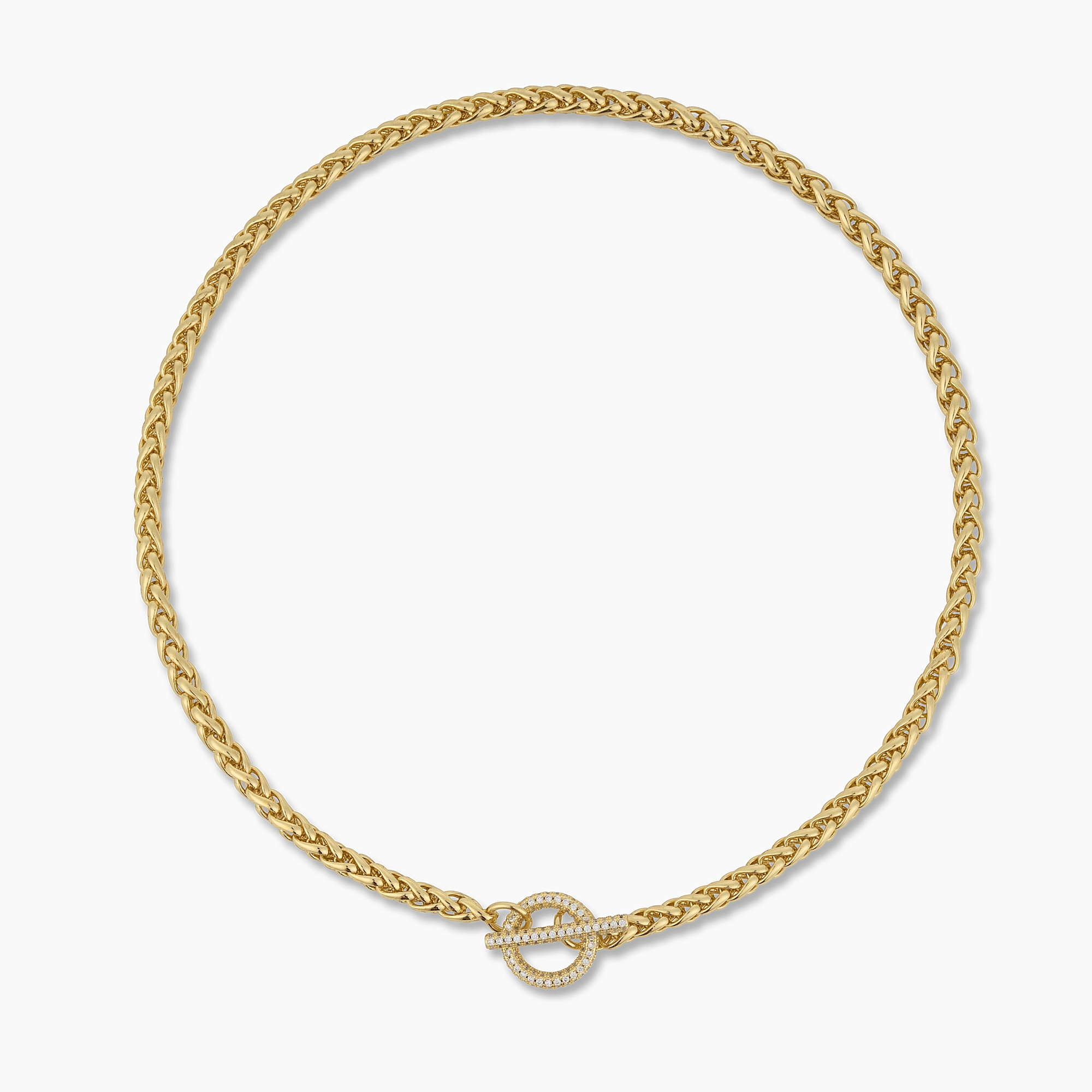 Fervor Montreal Golden Hour- Wheatlink Necklace