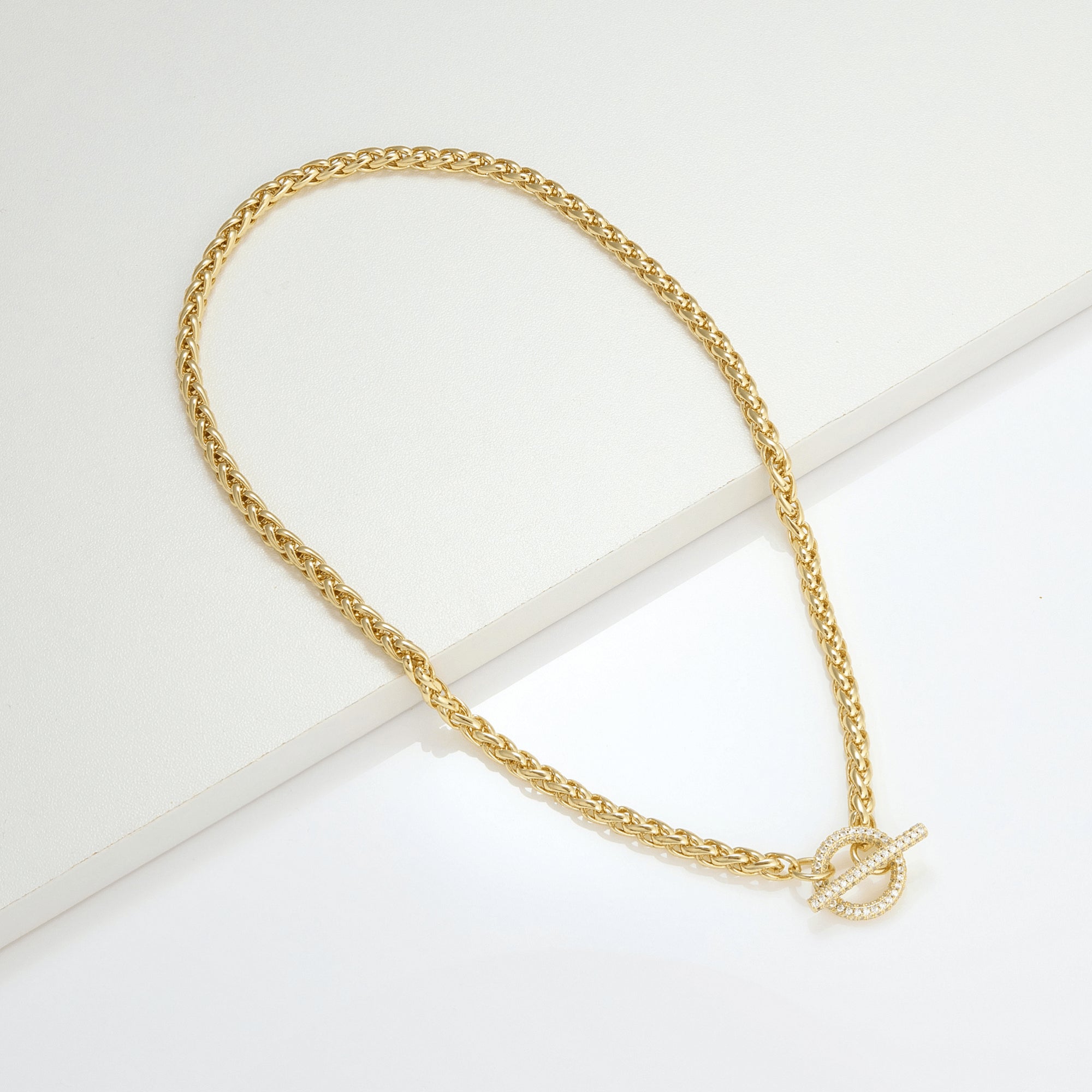 Fervor Montreal Golden Hour- Wheatlink Necklace