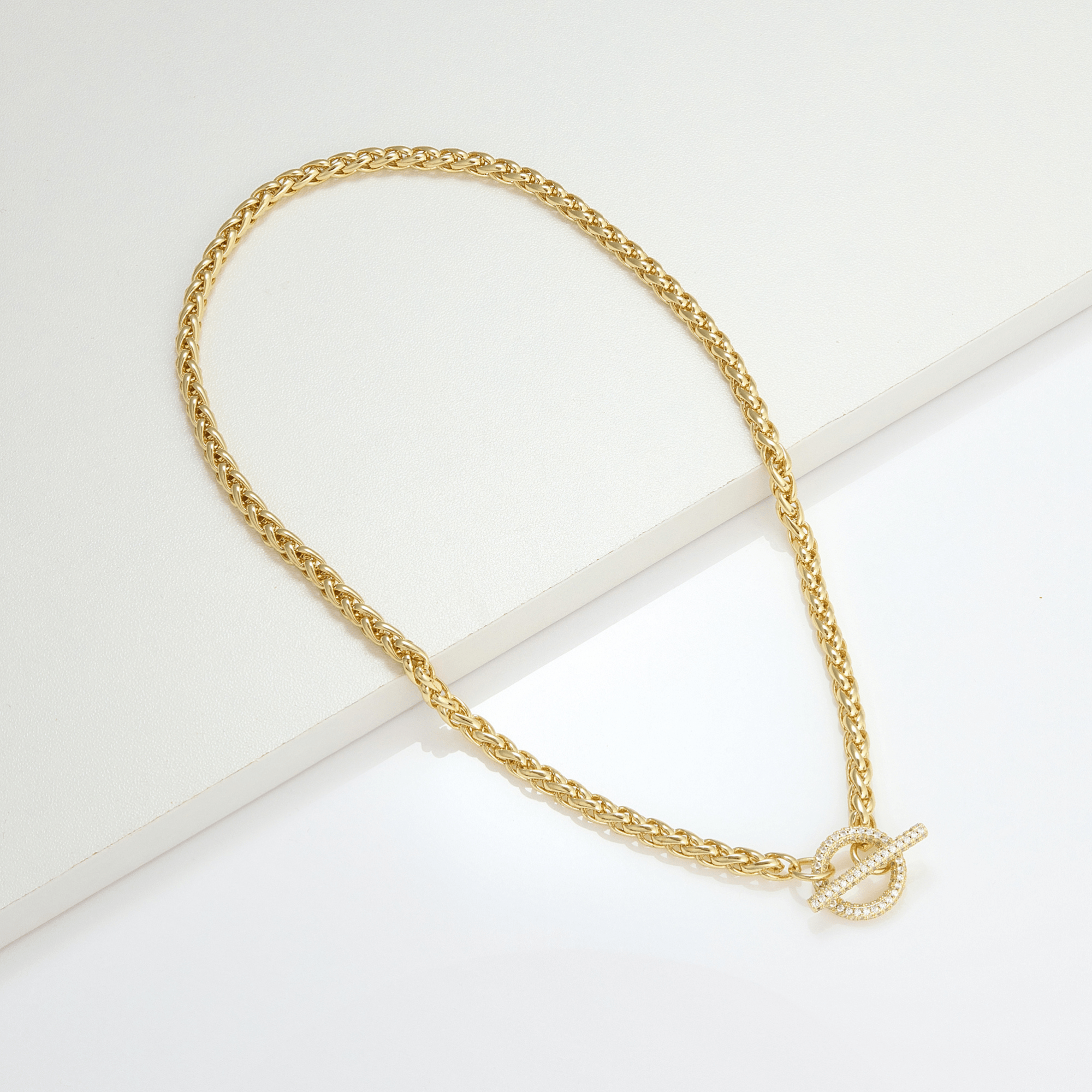 Fervor Montreal Golden Hour- Wheatlink Necklace