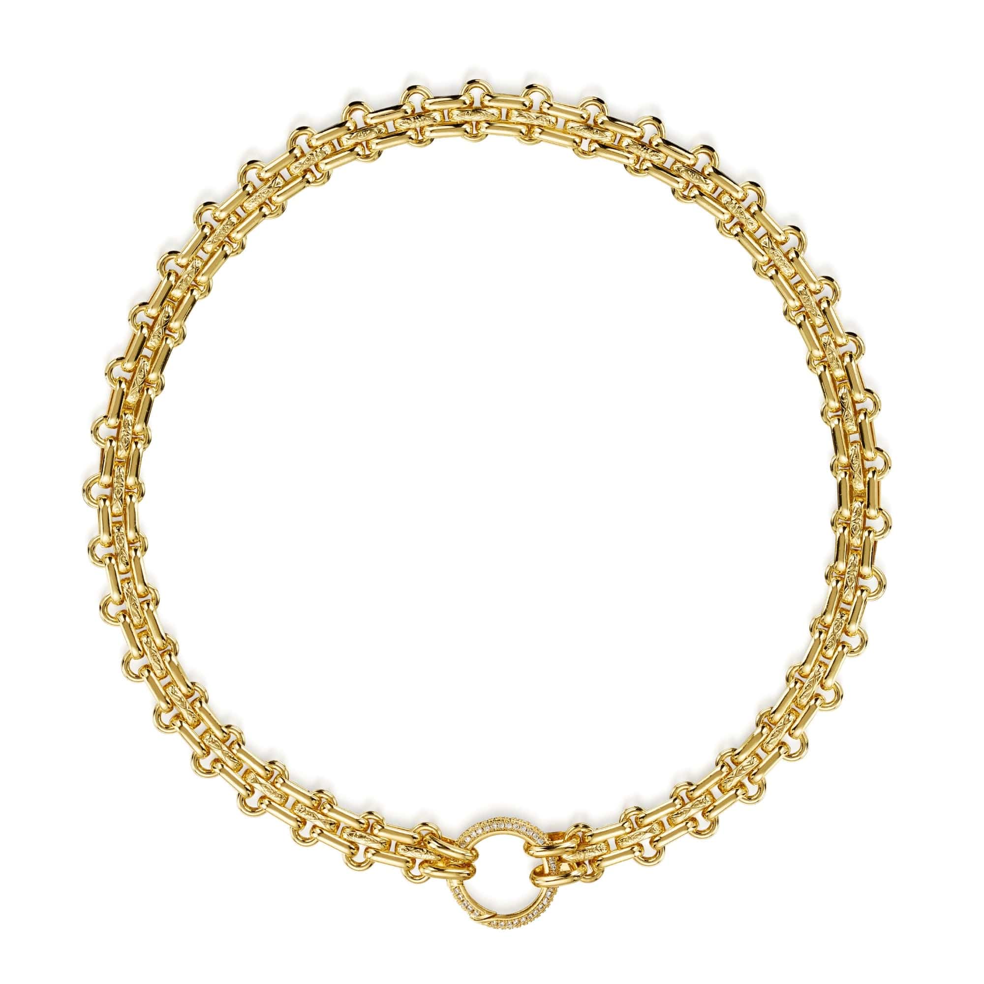 Fervor Montreal Italian Link Necklace and Bracelet Set