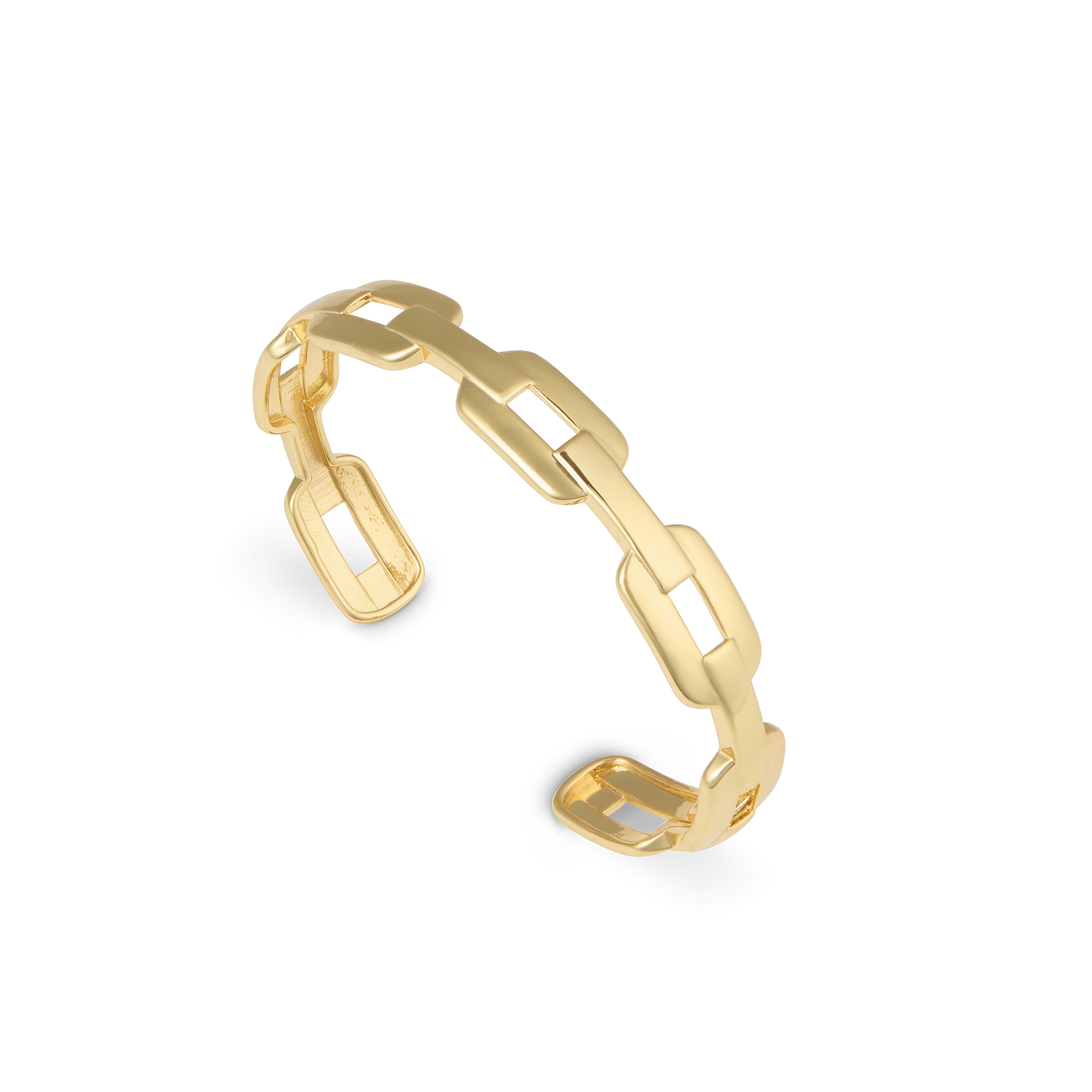 Fervor Montreal Marbella Gold Cuff Bangle