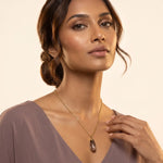 Fervor Montreal Necklace Desert Dreams- Chocolate Drop Necklace