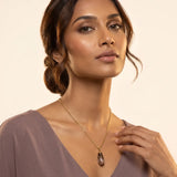 Fervor Montreal Necklace Desert Dreams- Chocolate Drop Necklace