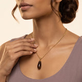 Fervor Montreal Necklace Desert Dreams- Chocolate Drop Necklace