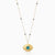 Fervor Montreal Necklace Divine Eye Copper Turquoise Necklace (Large)