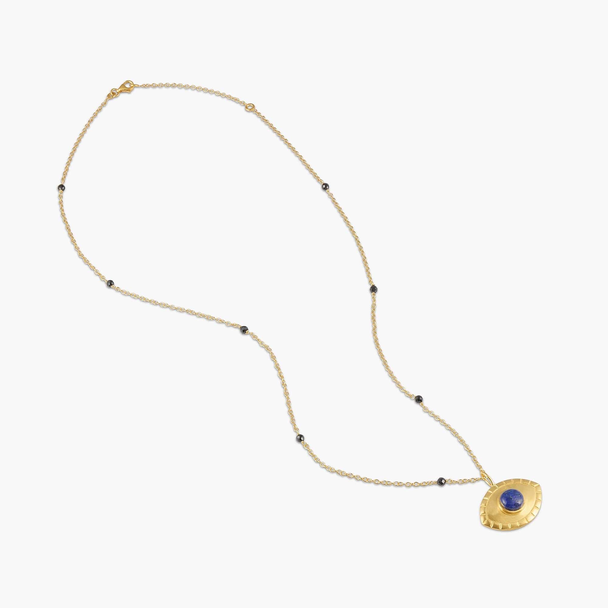 Fervor Montreal Necklace Divine Eye Lapis Lazuli Necklace (Large)