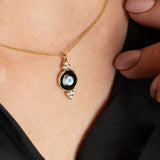 Fervor Montreal Necklace Divine Eye- Round Bubble Lucky Eye Necklace