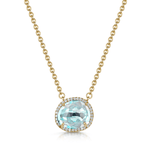 Fervor Montreal Necklace Sky Blue Topaz Island Necklace