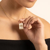 Fervor Montreal Necklace Tarot Card- Strength Reversible Necklace