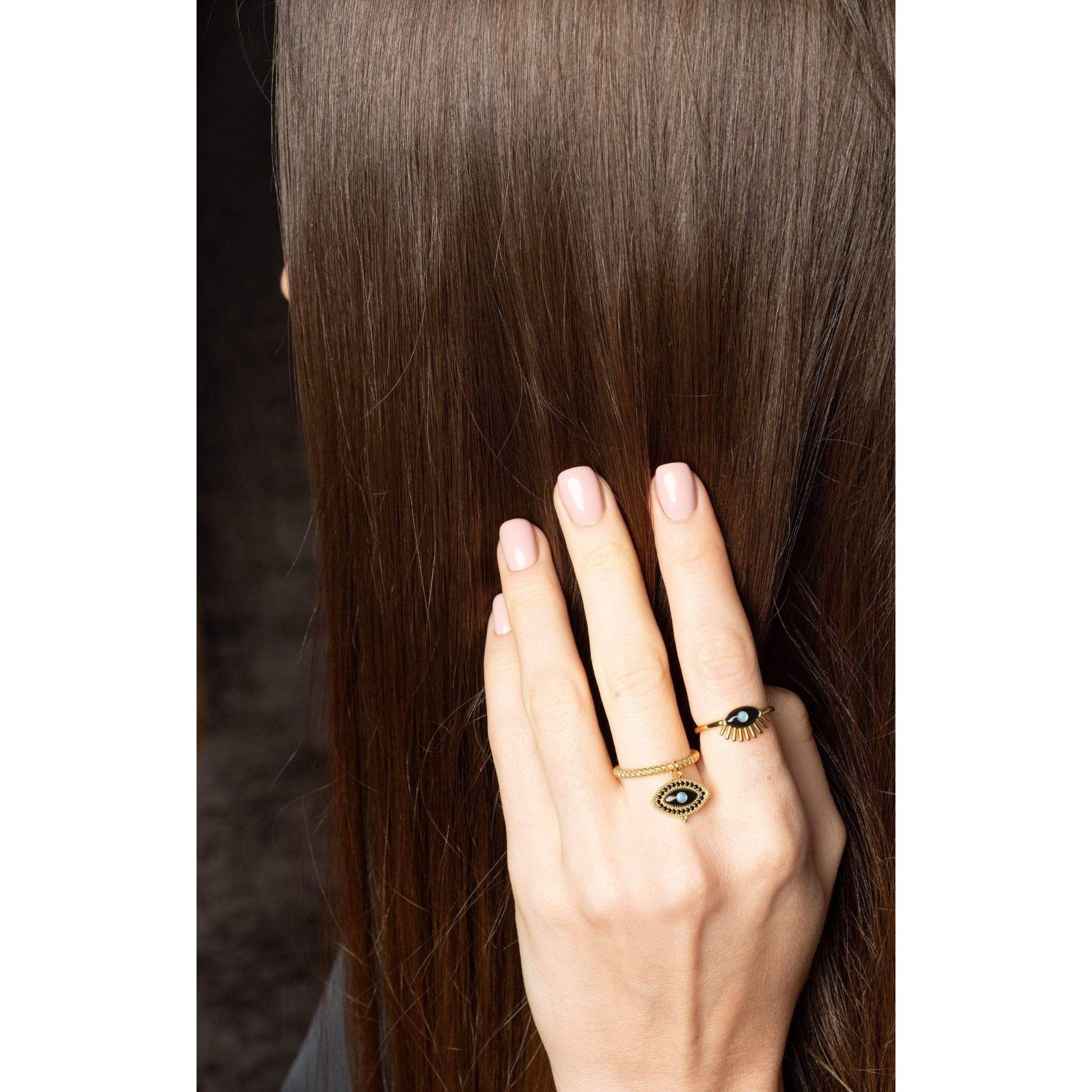 Fervor Montreal Rings Divine Eye- Lash Lucky Eye Ring