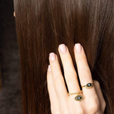 Fervor Montreal Rings Divine Eye- Vintage Lucky Eye Charm Ring