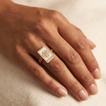 Fervor Montreal Rings Tarot Card- Strength Reversible Ring