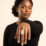 Fervor Montreal Rings Tarot Card- The Moon Reversible Ring