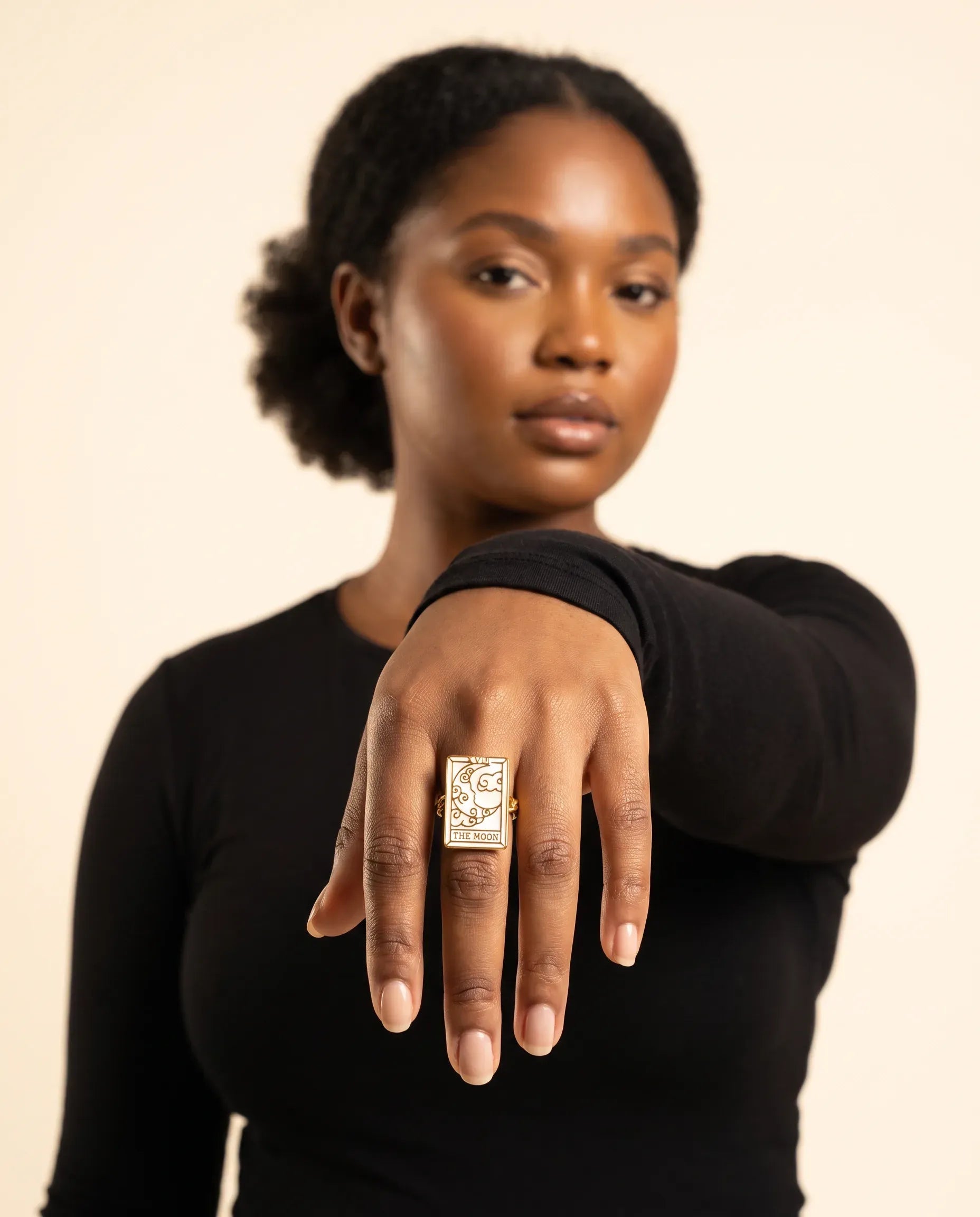 Fervor Montreal Rings Tarot Card- The Moon Reversible Ring