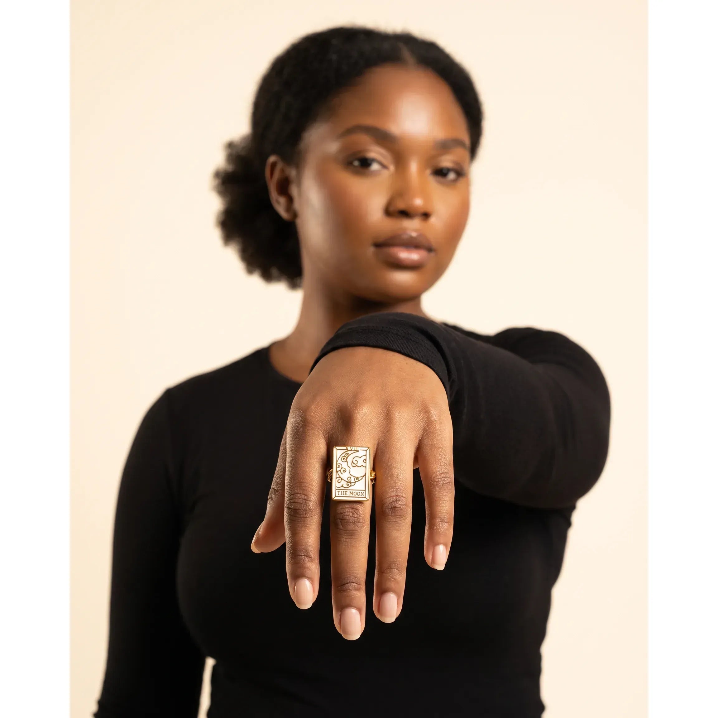 Fervor Montreal Rings Tarot Card- The Moon Reversible Ring