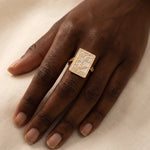 Fervor Montreal Rings Tarot Card- The Moon Reversible Ring
