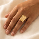 Fervor Montreal Rings Tarot Card- The World Reversible Ring