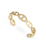 Fervor Montreal Sicily Gold Cuff Bangle