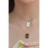 Fervor Montreal Tarot Card- The World Necklace
