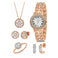Fervor Montreal Watch Rose Gold Plated Elegante Watch Set
